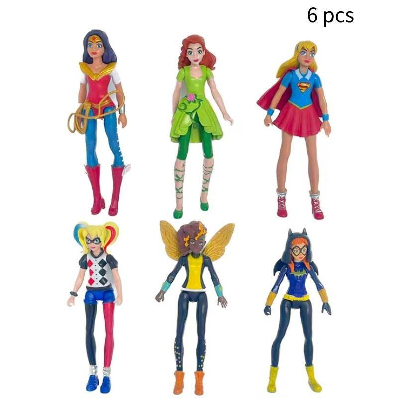 Изысканный набор из 6 коллекционных фигурок Чудо-женщины Дианы Принс