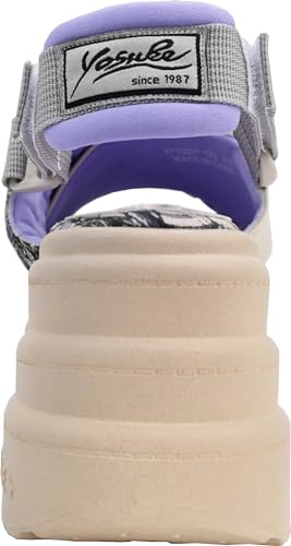 [Yosuke] Sandalen mit dicker Sohle und Fersenriemen