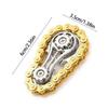 Spinning Top Flywheel Fidget Spinner Creative Wheel Gear Chain Gyroscope  Adult Kid