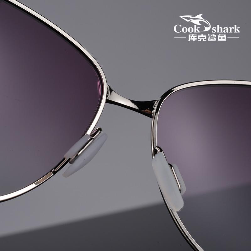Cook shark new 2020 sunglasses ladies polarized sunglasses tide ultra light driver driving glasses classic