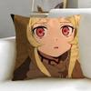isekai anime Sentenced to Be a Hero Cushion Cover Soft  EasyWash Pillow Case  Versatile for Couch Bed Travel and Office