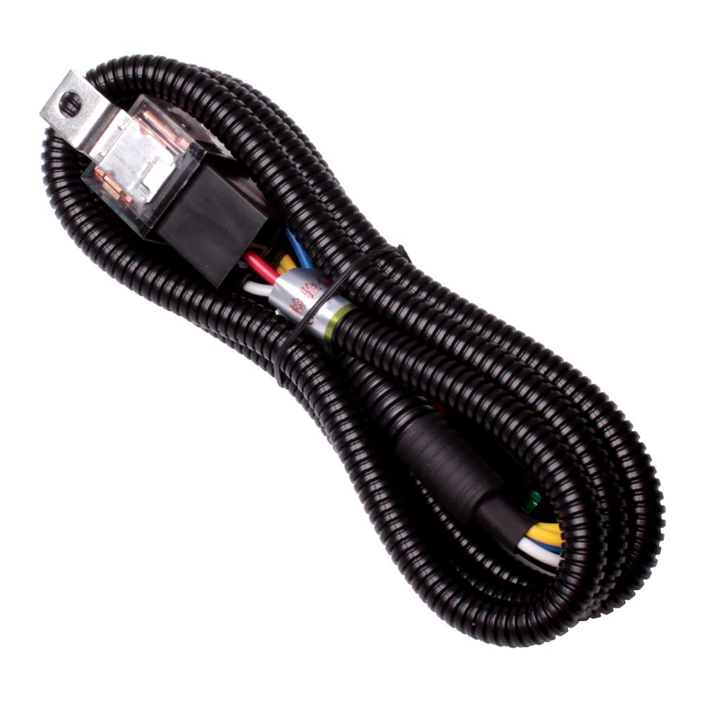 FARBIN Horn Harness Converts a Single Horn to an Aftermarket Dual Universal Horn Conversion Cable with Easy Horn and Customization Dual Horn Deluxe