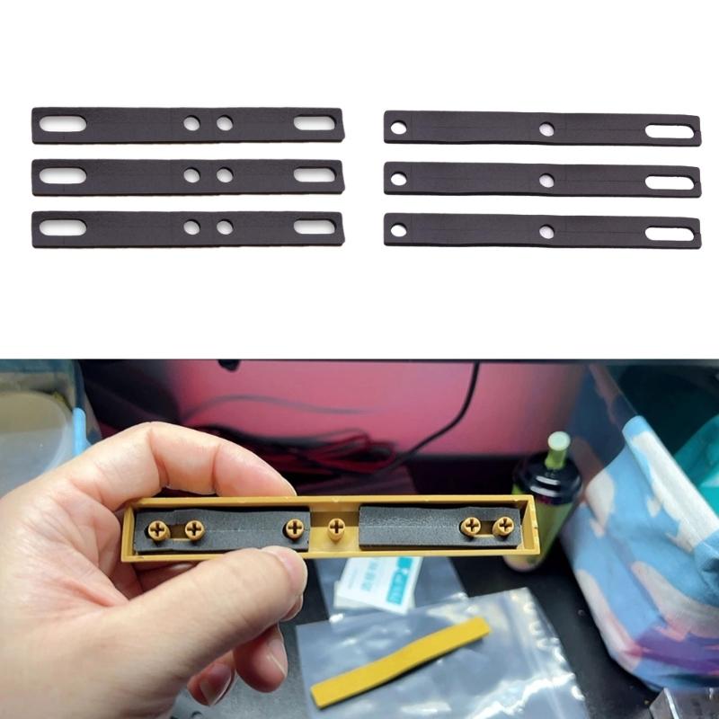 3Pcs Spacebar Silencing Cushions Foam Durability PORON Easy Installation On Various Mechanical Keyboards