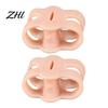 Bunion Relief for Men Women 1 Pair Silicone Toe Separators Women, Breathable Double Hole Spacers Overlapping Toes And Hallux Valgus Correction,
