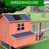 Greenhouses Solars Panel Fan Set 15W with Double Fan for Enhances Cooling in Chicken Coops Pet Houses and Garages