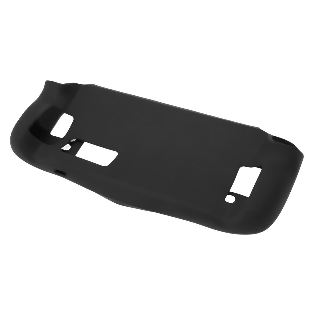 Protective Case Shock Absorption Slip Resistance Scratch Proof Silicone Protective Cover Case for Steam Deck Black
