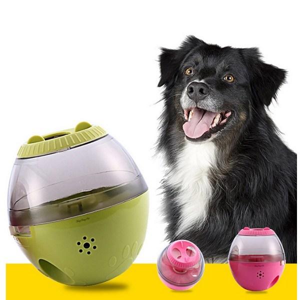 Dingdongpet Pet Sound Snack Ball Nose Work 105 X 168 Mm, Green, 1 Piece
