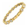 Hot Sale Zinc Alloy Full Magnet Diamond Bracelet Adjustable Bracelet