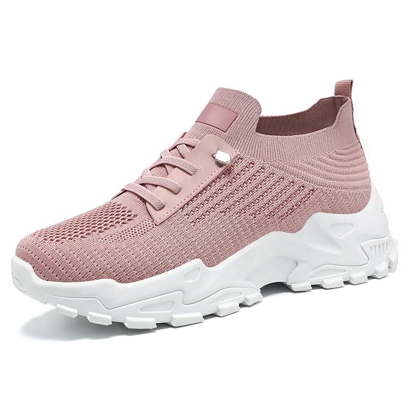Fashion 2025 Spring Autumn Women's Vulcanize Shoes for Outdoor Zapatos Mujer Comfortable Breathable Air Mesh Sneakers