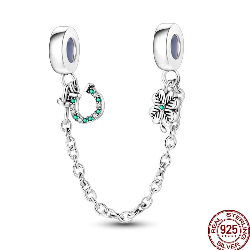 Copper Shiny Zircon Chain Series Beaded Beads Suitable For Pan Original Bracelet Diy Jewelry Gift