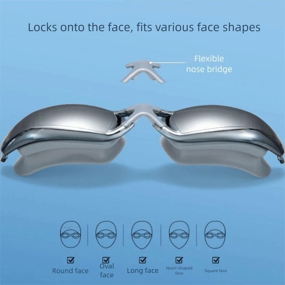Anti Fog Swimming Goggles Adjustable Swimwear Eyewear Optical Eyewear Racing Goggles Water Sports