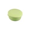 Bathroom Plastic Portable Soap Dish Round Leak-Proof Travel Soap Container Self Draining Soap Draining Rack Travel