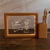 3D Photo Frame Pen Holder Night Light – Creative Graduation or Birthday Gift for Teachers and Classmates