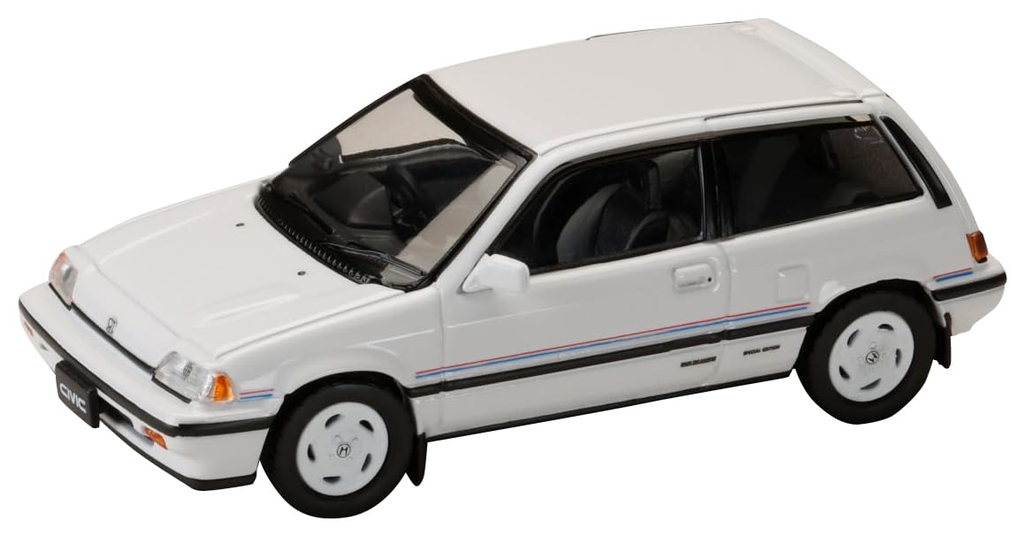 

Honda Civic LATE EDITION White 1/64 (AT) VERSION/SPECIAL