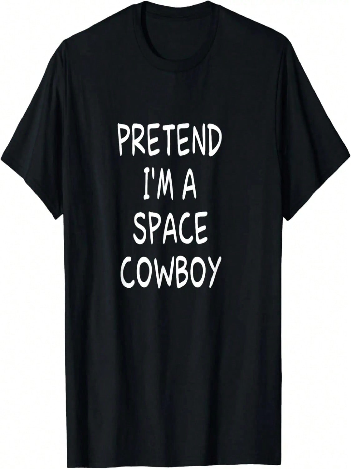 Pretend I m A Space Cowboy Halloween Party Costume T-Shirt S разноцветный