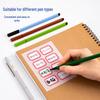 Deli Red Border Self-Adhesive Label Stickers
