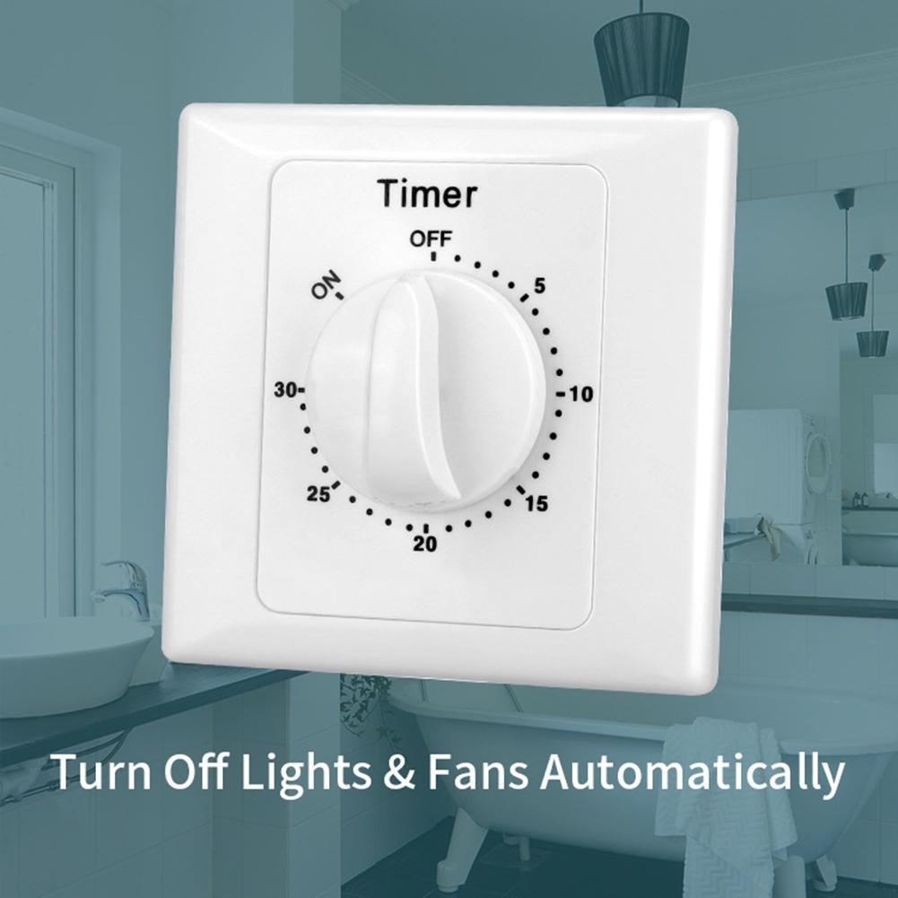 Digital Countdown Timer Switch for Home Appliances Precise Time Control for Water Pumps Heaters Air Conditioners and More