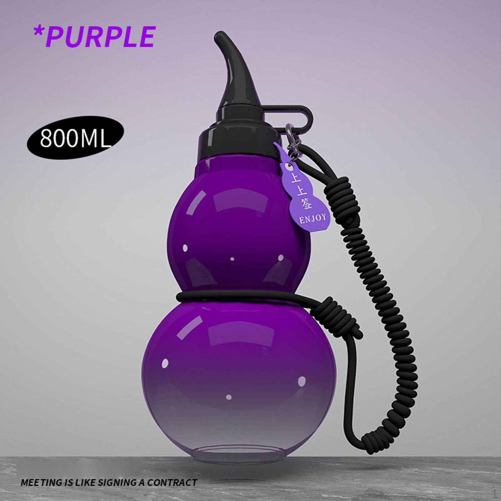 

Бутылка для воды из китайской тыквы объемом 800 мл, спортивная фляжка 10,2x22,5 см, большая емкость для повседневной жизни