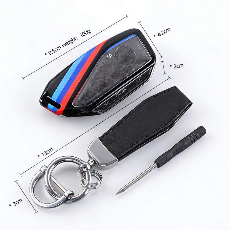 DOOD2 For BMW 740i 760i 5 Series G60 X1 X2 X5 X6 X7 IX1 IX2 IX I5 I7 G05 2023 Car Key Shell Housing ABS+TPU Remote Fob Bag