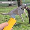 Ultrasonic Dog Repeller Stop Barking Bad Behavior LED Flashlight Portable Design Multifunctional Dog Repeller