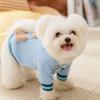 Pet clothes pocket three-dimensional bear traction two-legged sweater can lead pet dog dog clothes when going out in autumn and winter