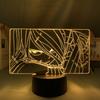 Night 3d Lights Boys Girls Fairy Tail Action Figure Fairy Lamp 16 Remote Colors