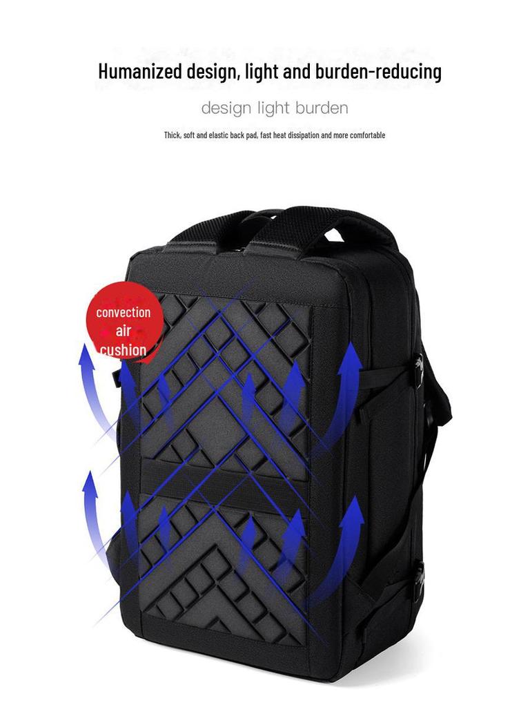 High-End Waterproof Unisex Fashion Backpack for Travel, Business, and School