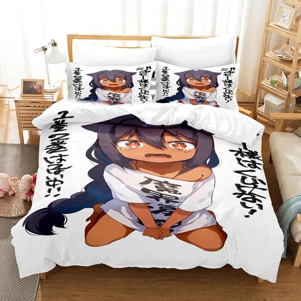 Comforter Anime Great Jahy Will Not Be Defeate Bedding Set Bed Set Comforter King Queen Size Boys Adult