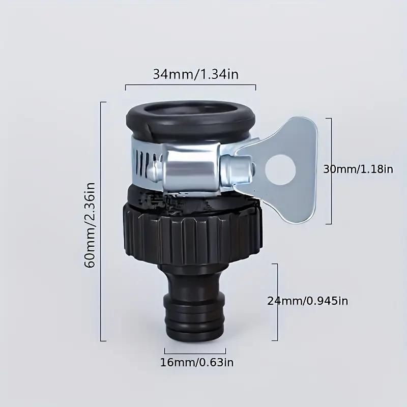 Connettore Universale per Tubo ad Alta Pressione con Filtro dell'Acqua Integrato - Adatto a Filettature EU/US, A Prova di Perdite per Pistole Lavaggio Auto & Giardin
