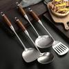 German Stainless Steel Multifunctional Kitchen Spoon: Colander, Ladle, Stir-Fry, Frying.