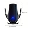 Car Wireless Charger Stand Auto Car Vent Mount Mobile Phone Holder Dock Fast Wireless Charging Station Bracket Infrared Induction Devices