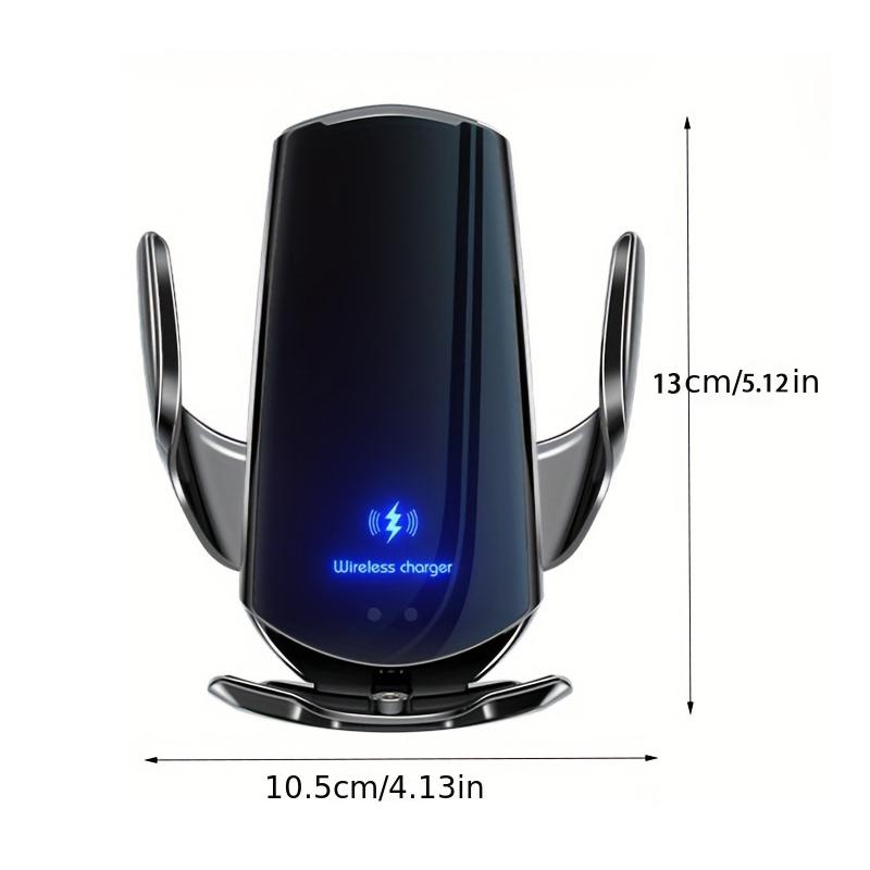 Car Wireless Charger Stand Auto Car Vent Mount Mobile Phone Holder Dock Fast Wireless Charging Station Bracket Infrared Induction Devices