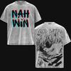 Gojo Satoru Jujutsu Kaisen Clothing Men Women Manga T-shirts Vintage Washed T Shirt Casual Loose Cotton Tee Harajuku Male Tshirt