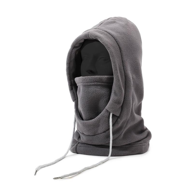 Winter Four-In-One Windproof and Cold-Proof Ski Hat Outdoor Riding Mask Collar Integrated Men Women Hat