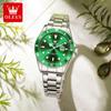 OLEVS Orologio da Donna Classico Orologio da Donna Automatico con Data Acciaio Inossidabile Impermeabile Luminoso Orologio al Quarzo per Donne