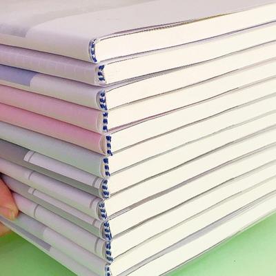 Thickened Plastic Cover Notebook - B5 & A5 Sizes for Girls, Art Students, and College Use