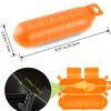 orange  Extension Cord Safety Cover with Waterproof Seal, Weatherproof Electrical Connection Box to Protect Outdoor Outlet, Plug
