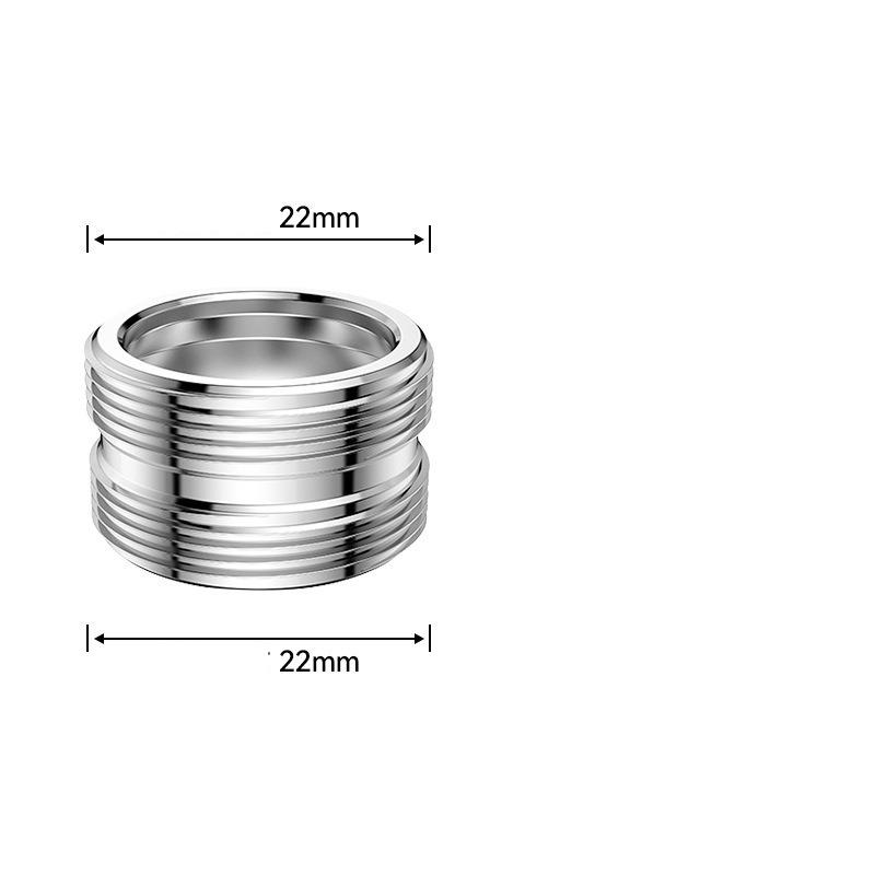 Faucet Adapter 22 Turn Fine Tooth Conversion Thread Accessories 16-32mm Internal And External Faucet Thread Adapter for Plumbing