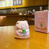 "Relaxed Pig Desktop Decor Item, Gift Idea, Cute Piggy Figurine, High-end and Cute Pig Stuffed Toy, Cute Pet"