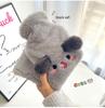 Cartoon Long Hot Water Bottle with Thickened PVC Cover for Winter Bedding