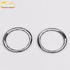 CX-3 Audio Box Ring & Speaker Cover Center Console Frame - Stainless Steel Accessory for Instrument Panel