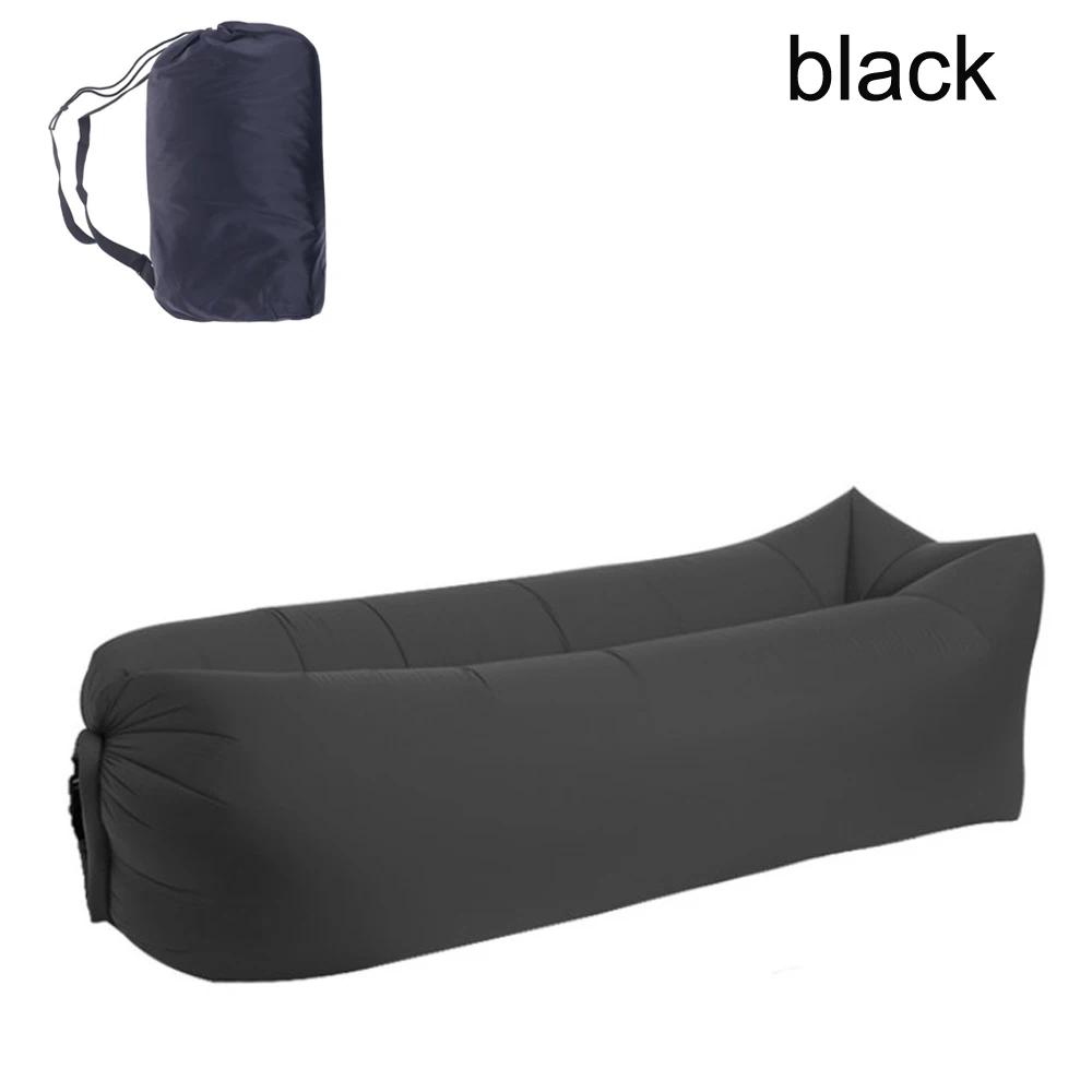 Venkovní spací pytel Rychlá padací rozkládací pohovka Camping Ultralehká nafukovací pohovka Vzduchová pohovka Líný vak Plážová pohovka Laybag bivy