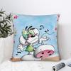 Cartoon D-Diddl Pillowcases  Vintage Pillow Case For Living Room Chair Soft Pillow Cover