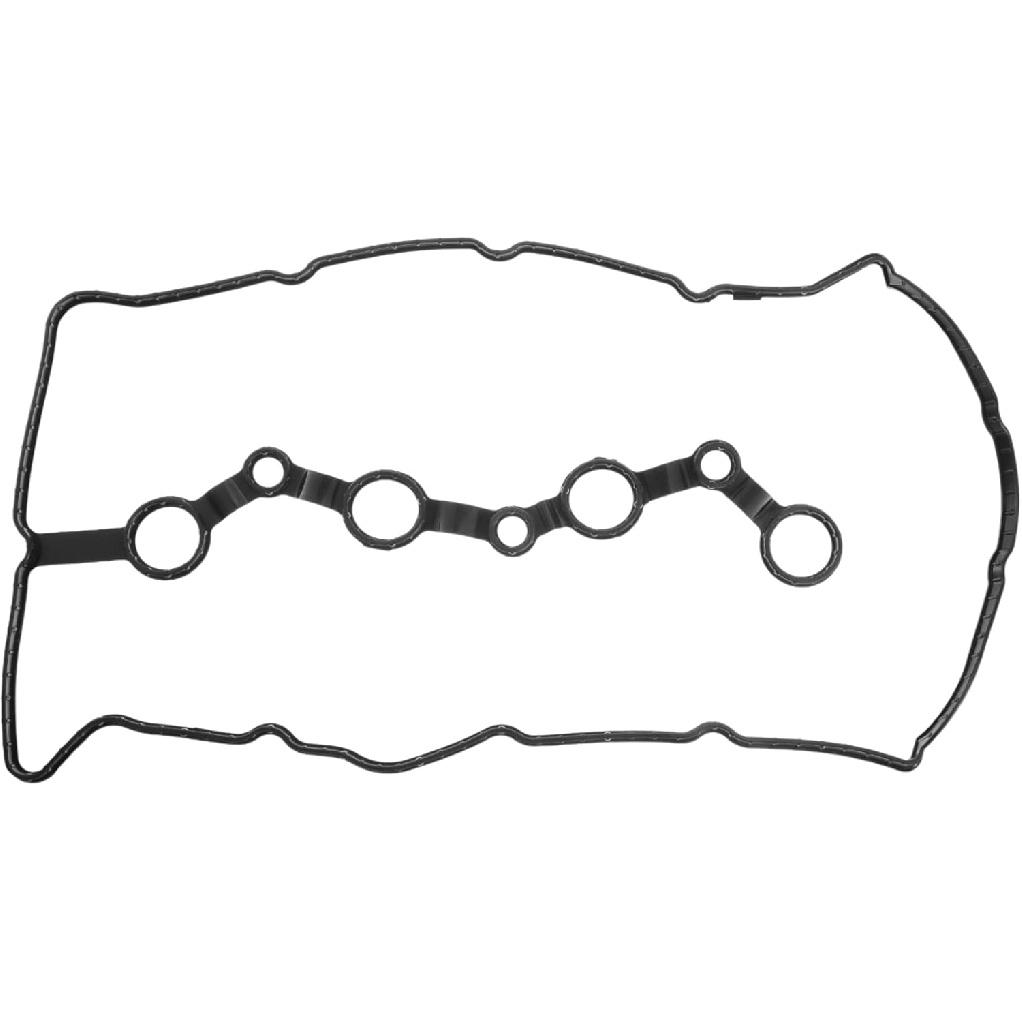 Motoforti Engine Valve Cover Gasket Seal, for Hyundai Sonata Santa Fe 2.0L 2.4L 2019-2020, Rubber, 22441-2GGB0, Black