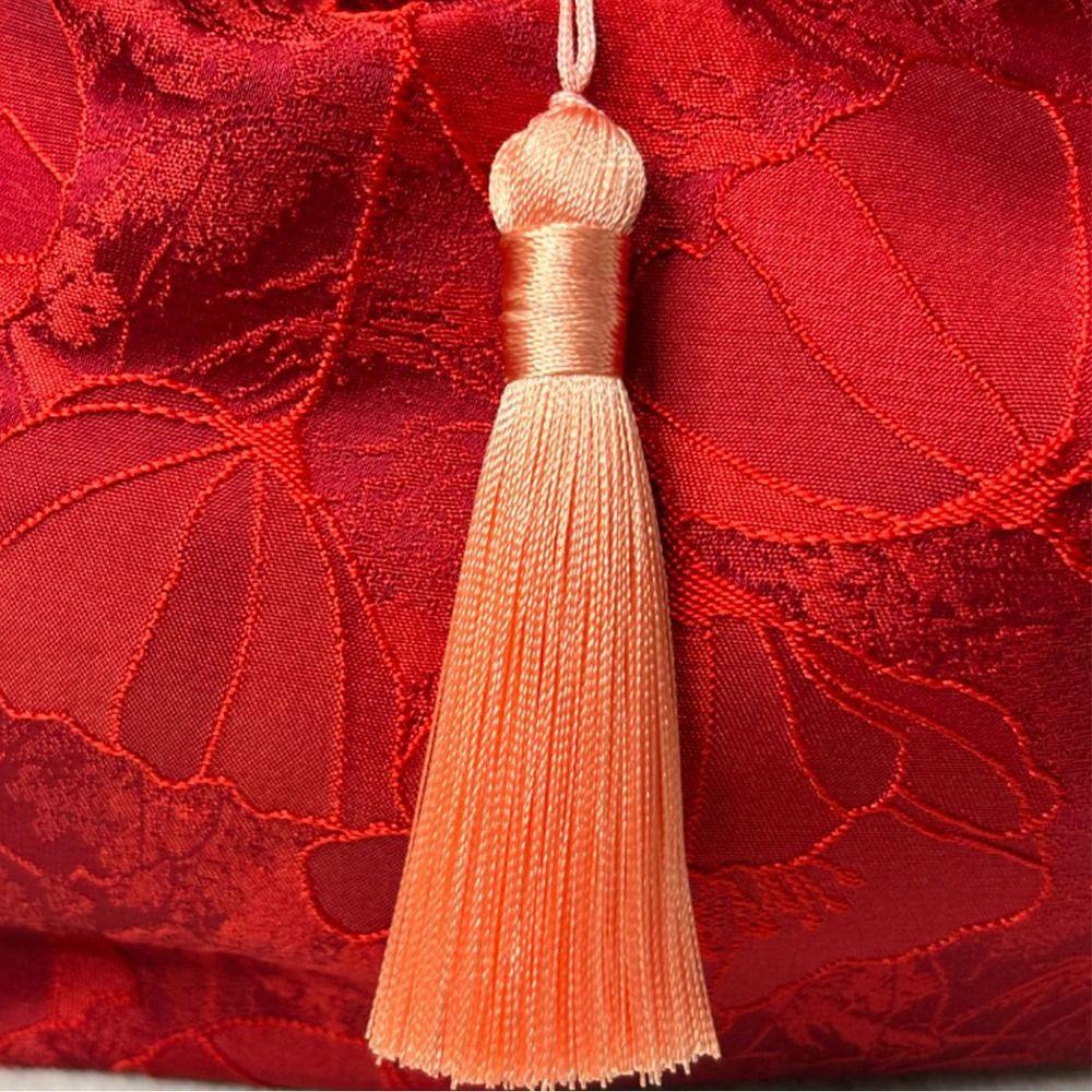 Flower Pendant Embroidery Handbag Cheongsam Accessories Festive Sugar Bag New Year