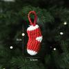 Handmade Christmas Tree  Pendant Santa Claus Mini Woolen Decor Premium Hanging Ornament  Versatile
