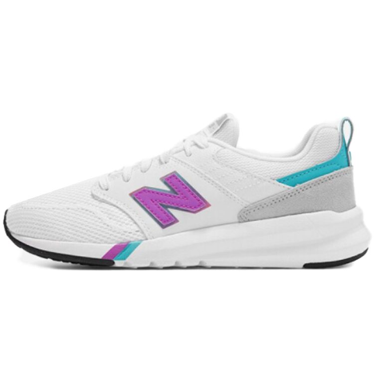 New Balance Nb 009 Comfortable Versatile Low-Top Running Shoes Women Sneakers White WS009MP1