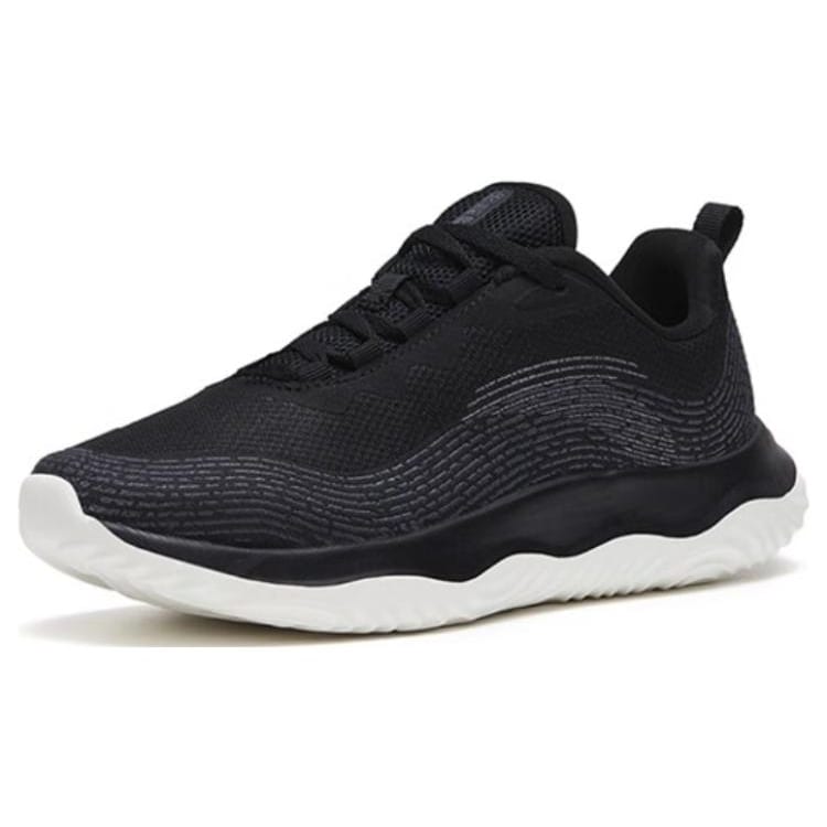 Anta Shenxing Cushioning Slip Resistant Abrasion Resistant Low top Training Shoes Women's Black Gray 122317719-2