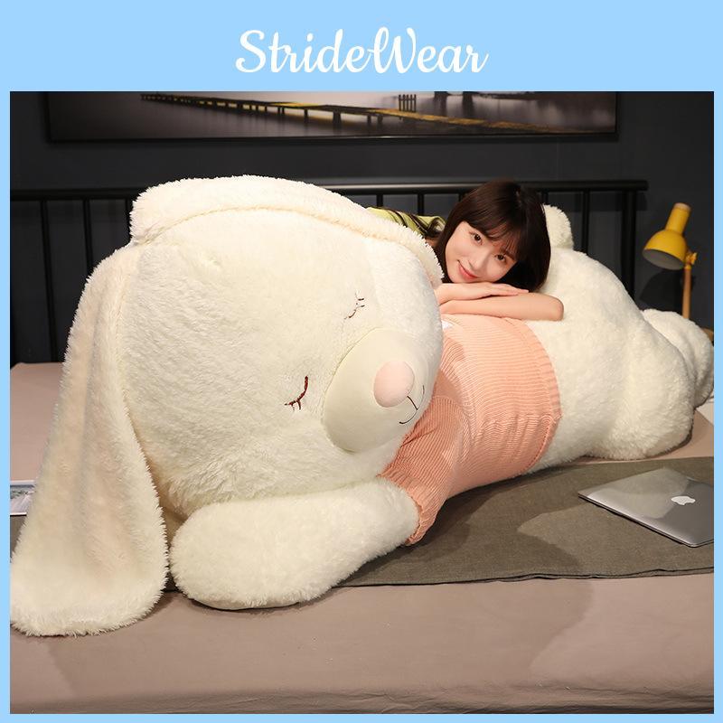 Rabbit Plush Lying Toy Cartoon Animal Stuffed Doll Decoration Kids Gift Cute