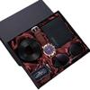 5-Piece Creative Gift Set: Business Watch with Leather Strap, Glasses, and Wallet